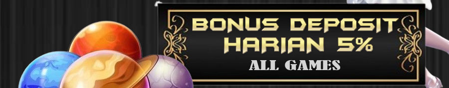 BONUS DEPO HARIAN 5%